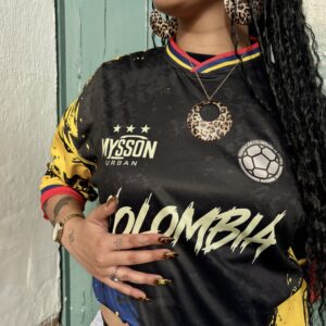 Camiseta Colombia Negro